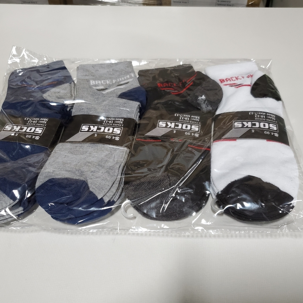 12 pair of Men's socks